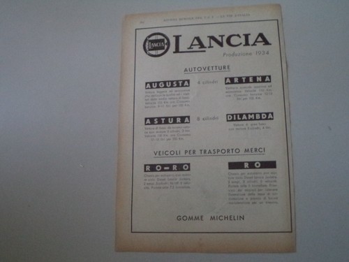 Advertising pubblicità 1934 - pubblicità,