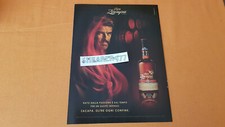 CLIPPING ADV ADVERTISING PUBBLICITA' PIERCE BROSNAN RON ZACAPA NO AGENTE 007