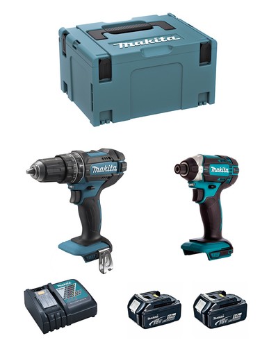 Makita kit dlx2131tj - makita, +