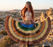 Gonna lunga ATS Gypsy Tribal