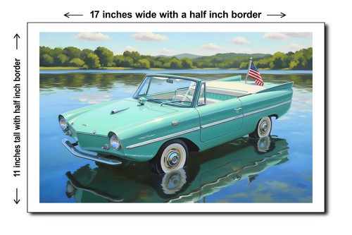 Poster amphicar modello - amphicar, 770