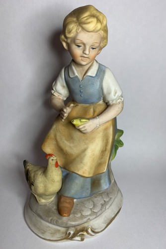 Biscuit porcelaine fillette - biscuit,