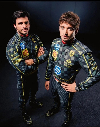 Tuta ferrari racing stile - ferrari, f1
