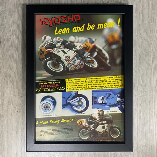 Framed kyosho honda nsr - framed, 500