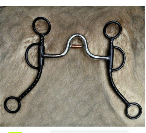 Western horse bit gambo alto - western,