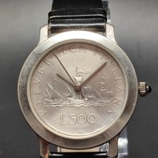Orologio Six+Six Limited Edition con moneta 500 Lire Caravelle
