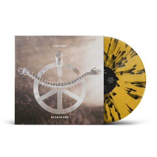 Carcass heartwork gold - gold, /