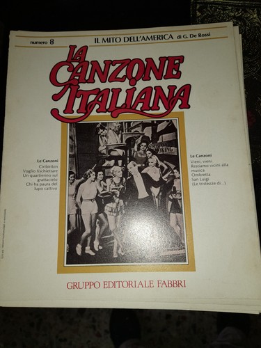 Canzone italiana fascicolo - la, italiana-fascicolo
