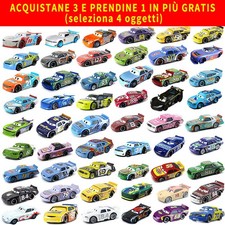 Nuovo Saetta McQueen Disney Pixar Cars 1:55 modellino pressofuso auto giocattolo