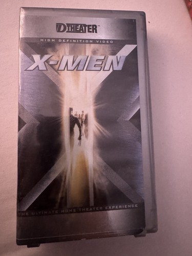 Men vhs high definition hd - x-men, d-vhs