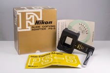 Nikon F PS-5 Slide Copy Adapter - Duplicatore Dia / Negative Imballato Originale