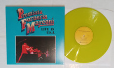 PREMIATA FORNERIA MARCONI Live In U.S.A. 2016 RE-ISSUED 500 NUMBERED YELLOW VINY