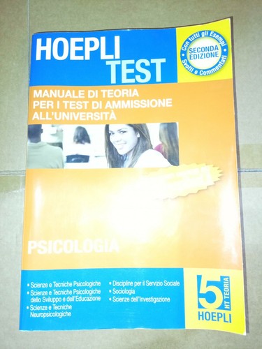 Libro manuale test ammissione - manuale,