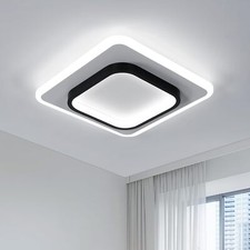 Moderno Plafoniera da Soffitto LED Lampadario 30W Luce Bianca Fredda Cucina 30cm