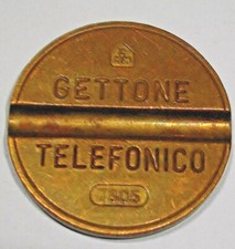 Gettone telefonico sip - telefonico,