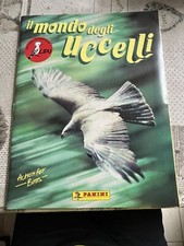 Album Figurine Panini Il Mondo degli Uccelli LIPU Anno 90 Completo Ex Blisterato