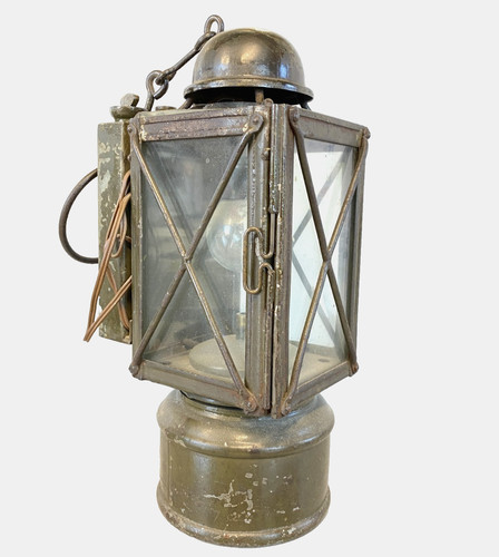 Antica lanterna militare - lanterna,