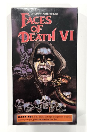 Faces horror vintage vhs - iv,