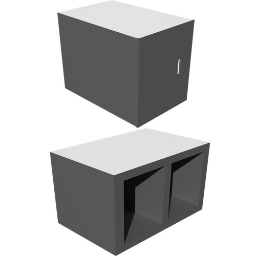 Mini cassettiera organizer - cassettiera,
