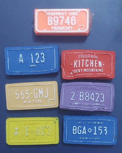 Gomme vintage targhe - vintage, usa
