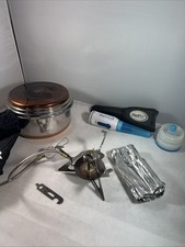 MSR Fornello da Campeggio Zaino Escursionismo + Set Cuoco Chinook + Penna Steri Leggi