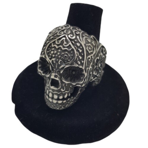 Anello teschio zucchero - teschio,