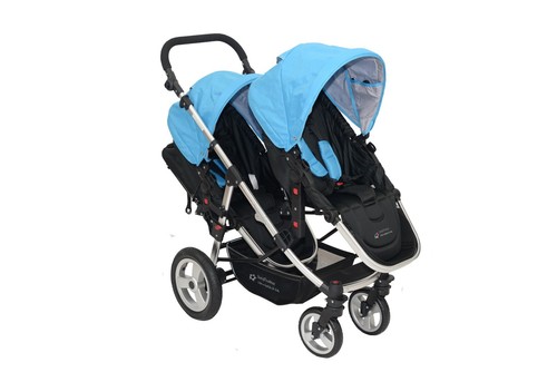 Passeggino doppio gemellare - doppio, /
