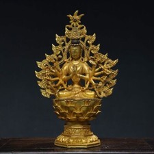 Statua Bodhisattva 13" antico