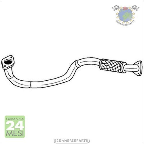 Tubo marmitta collettore sigam - marmitta,