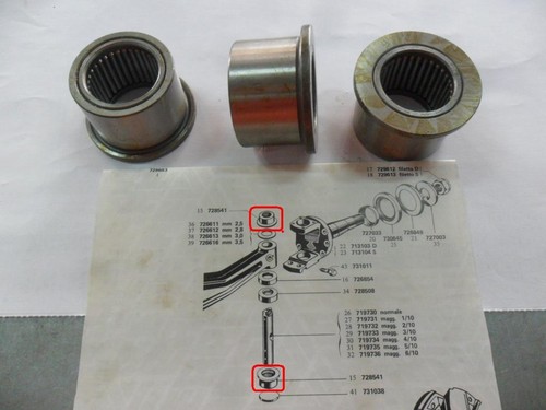 Cuscinetto aghi per perno - ad,