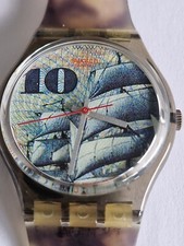 Swatch GM 106 Gent Mark 1991 vintage nuovo come nuovo raro