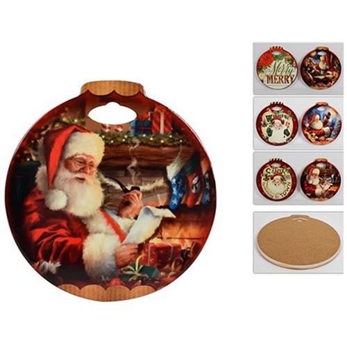 Sottopentola babbo natale - sottopentola,