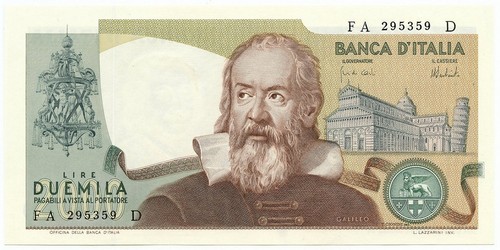 2000 lire banca italia - 2000,
