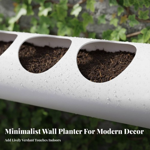 Fioriera tubo pvc - fioriera,