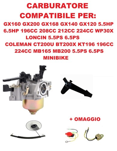 Carburatore honda 120 160 - honda,