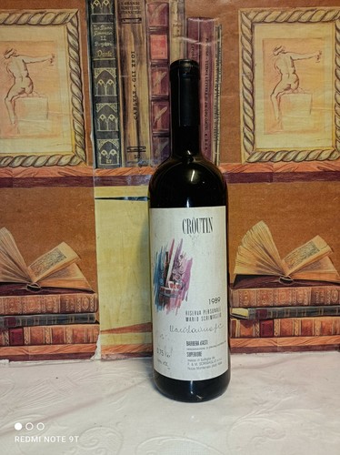 Vino 1989 croutin barbera - 1989,