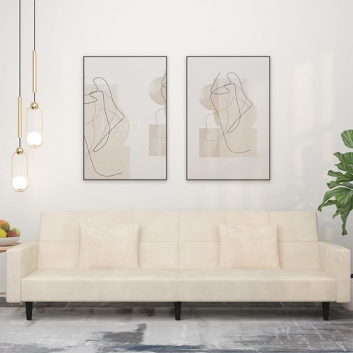 Vidaxl divano letto posti - vidaxl, 2