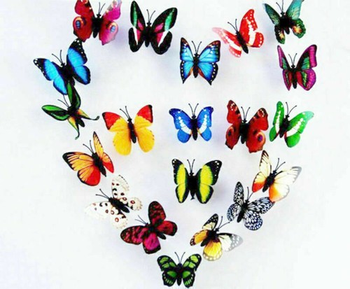 Farfalla artificiale pvc - farfalla,