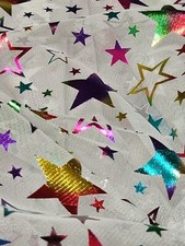 tessuto velo con stelle