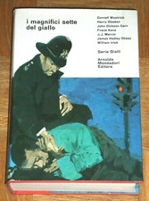 Woolrich, Irish +altri "I MAGNIFICI SETTE DEL GIALLO" Omnibus Mondadori 1ª Ediz.