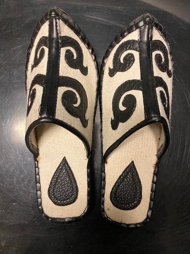 Pantofole mongole pelle - pantofole,