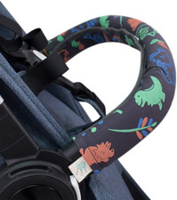 KIDS Copri Maniglia Ringhiera (Happy Dino, Passeggino Individuale)