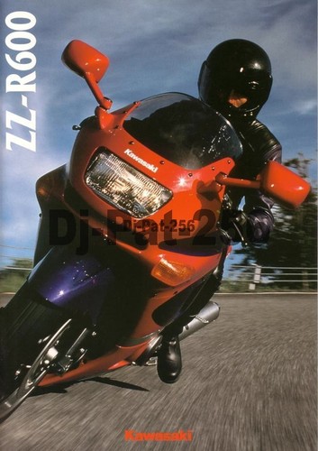 Brochure moto kawasaki - kawasaki, zzr