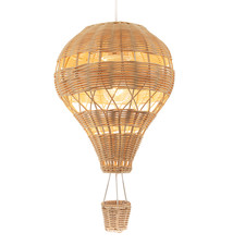 Bizzarra mongolfiera rattan - mongolfiera,
