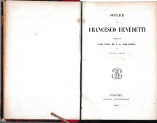 Opere di Francesco Benedetti