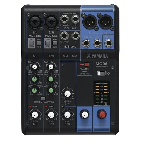 Yamaha mg06x mixer canali - yamaha,