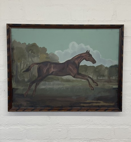 Dipinto olio cavallo - , /