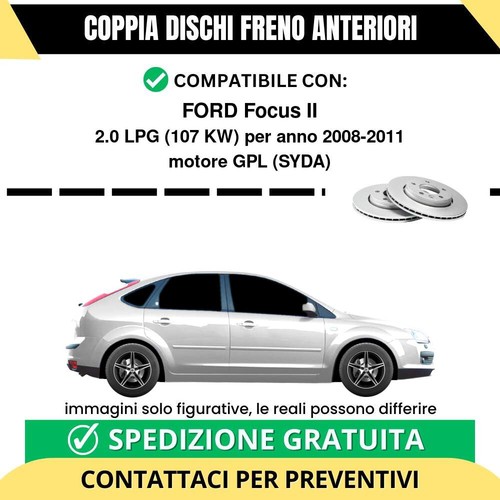 Coppia dischi freno - coppia, anteriori