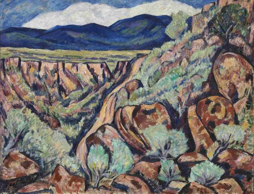 Marsden hartley paesaggio - hartley:,