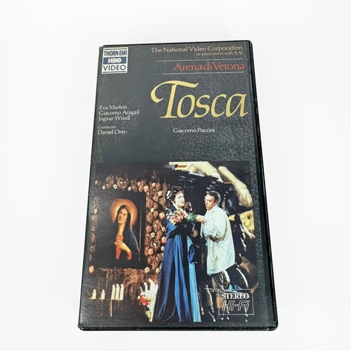 Tosca vhs 1984 opera - tosca,
